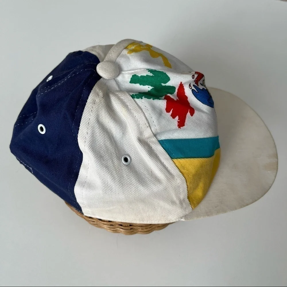 Vintage Disney Mickey Children’s Painters Cap Baseball Hat OS